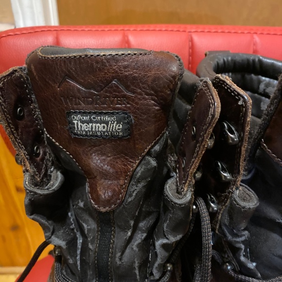 Mens Windriver Leather Hiking Boots - Picture 5 of 12